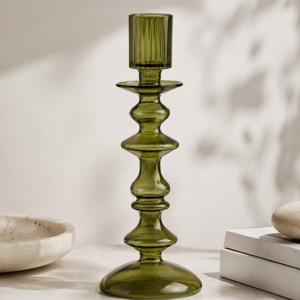 Arc Glass Candleholder